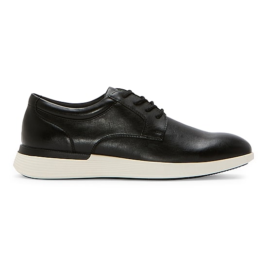 J. Ferrar Mens Redbank Round Closed Toe Oxford Shoes