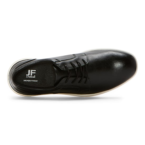 J. Ferrar Mens Redbank Round Closed Toe Oxford Shoes