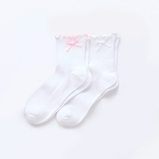 Arizona Lettuce Edge Womens 2 Pair Crew Socks