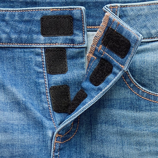 Thereabouts Little & Big Kid Girls Adaptive Adjustable Waist Stretch Fabric Superflex Mid Rise Straight Leg Jean