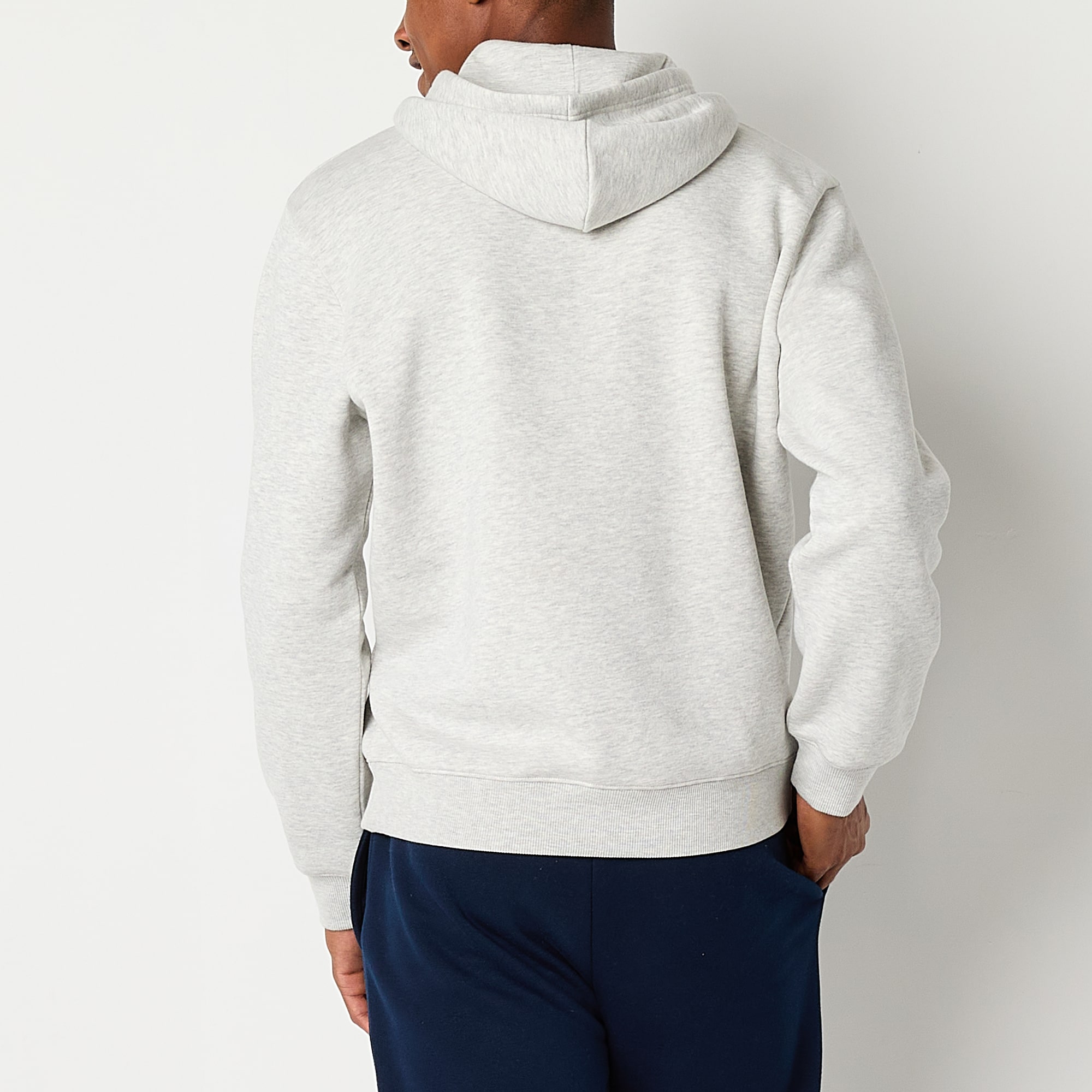 Xersion Cotton Fleece Mens Long Sleeve Moisture Wicking Active Hoodie