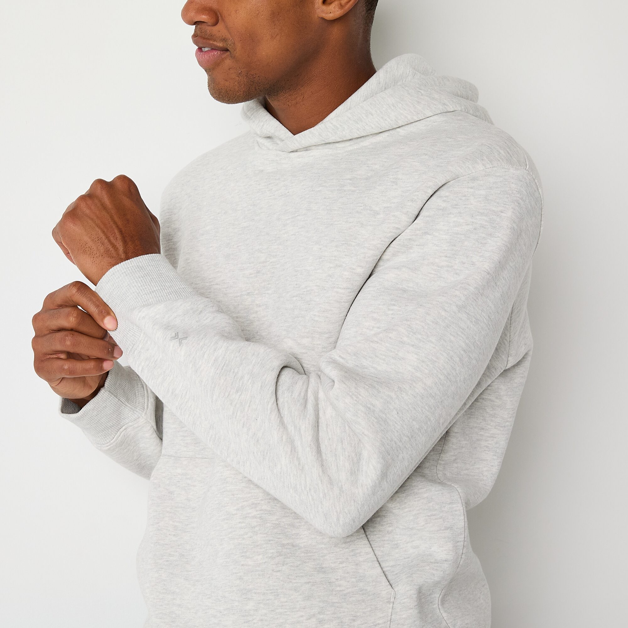 Xersion Cotton Fleece Mens Long Sleeve Moisture Wicking Active Hoodie