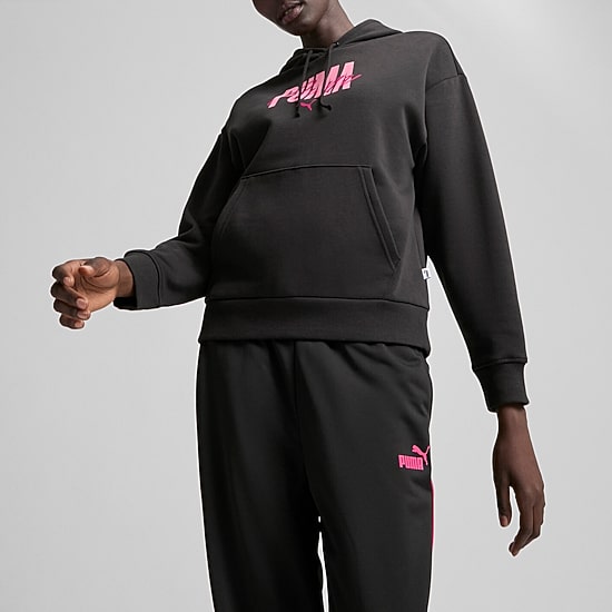 PUMA Live In Collection Womens Long Sleeve Active Hoodie