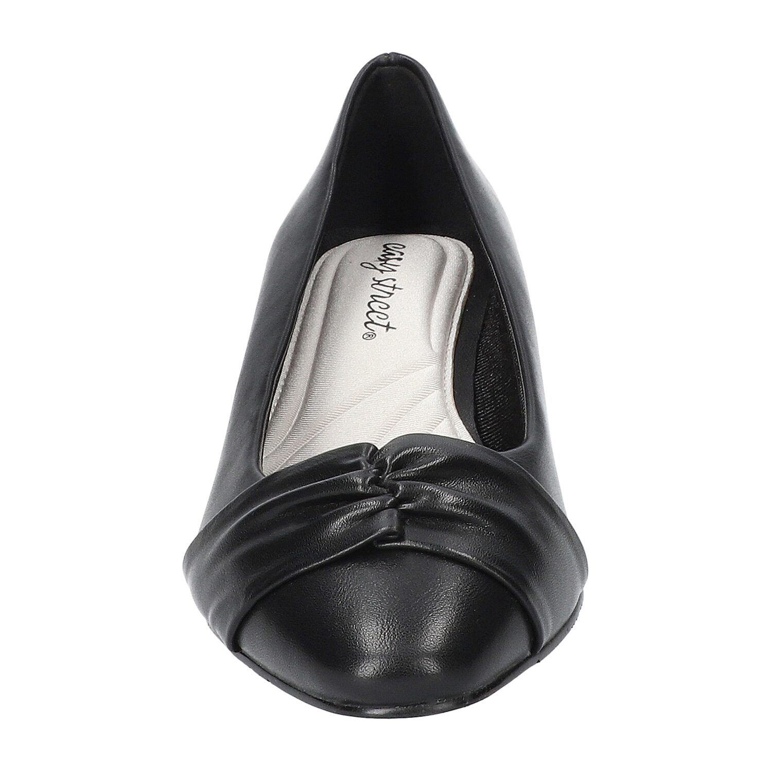 Easy Street Lyanna Womens Round Closed Toe Flat Heel Pumps