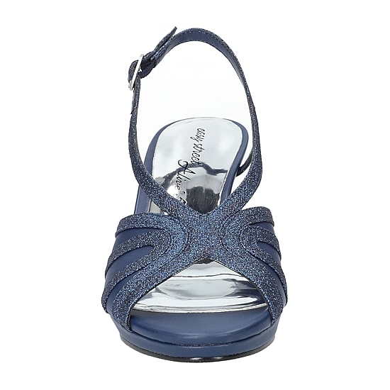 Easy Street Womens Starlight Heeled Sandals Narrow Width