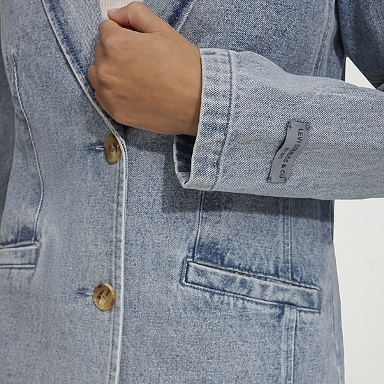 Levi's® Womens Plus Denim Midweight Jacket