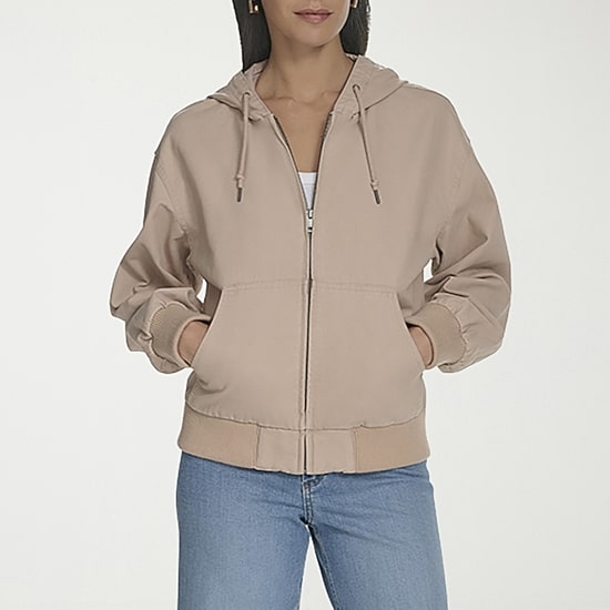 Levi's® Womens Hooded Midweight Bomber Jacket