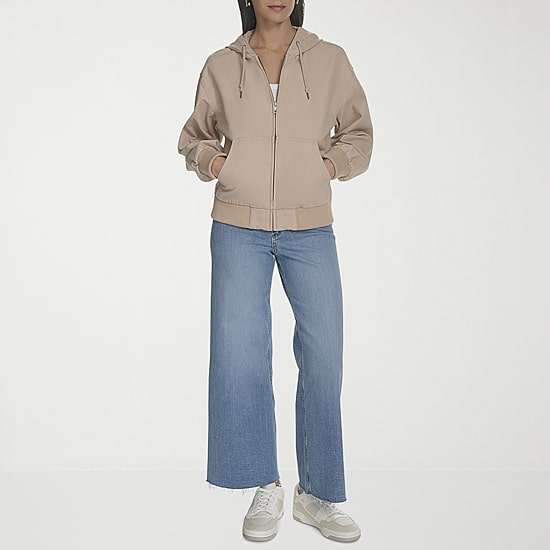 Levi's® Womens Hooded Midweight Bomber Jacket