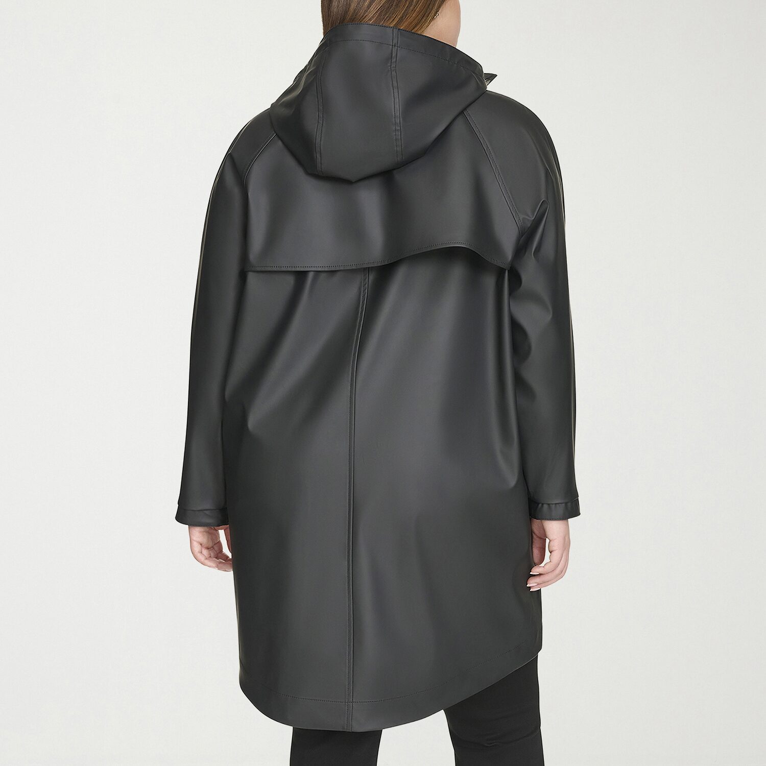 Levi's® Womens Hooded Water Resistant Midweight Plus Raincoat