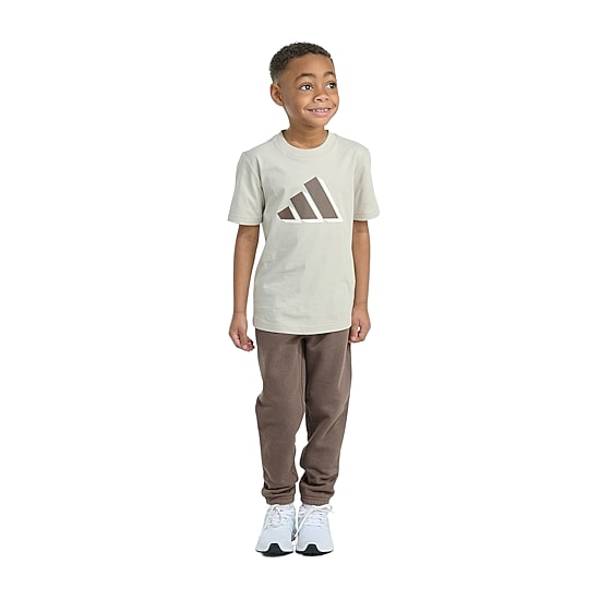 adidas Little Boys Fleece Pant Set