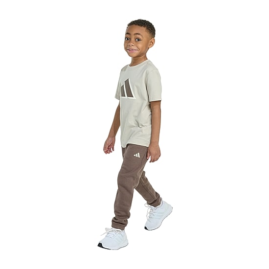 adidas Little Boys Fleece Pant Set