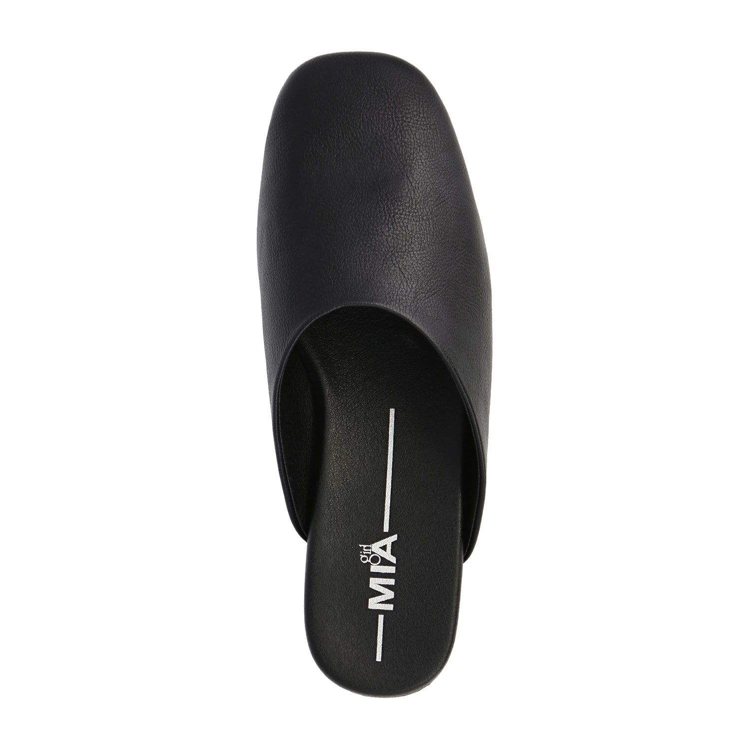 MIA girl Womens Square Closed Toe Mules