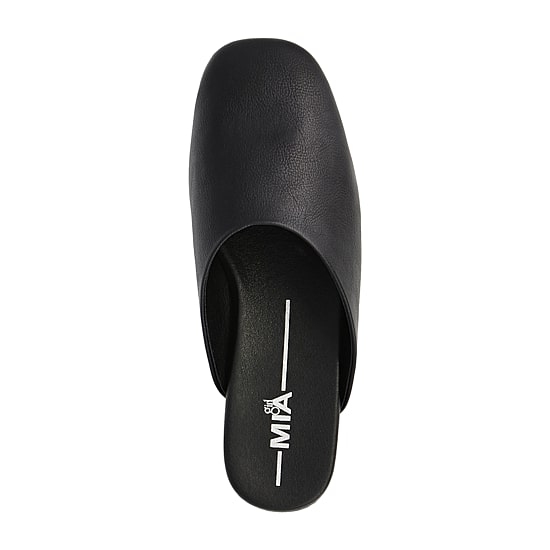 MIA girl Womens Square Closed Toe Mules