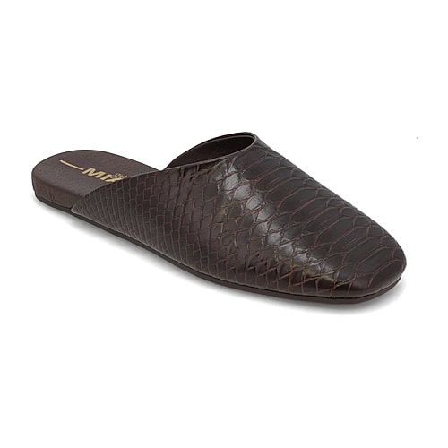 Mia Girl Womens Square Closed Toe Mules In Brown