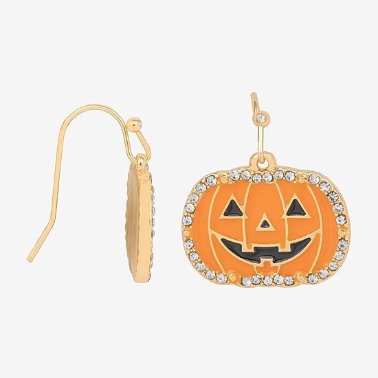 Bijoux Bar Womens Yellow Drop Earrings