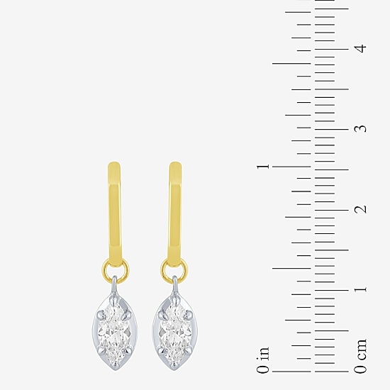 F / Vs2) Womens 1 CT. T.W. Lab Grown White Diamond 10K Two Tone