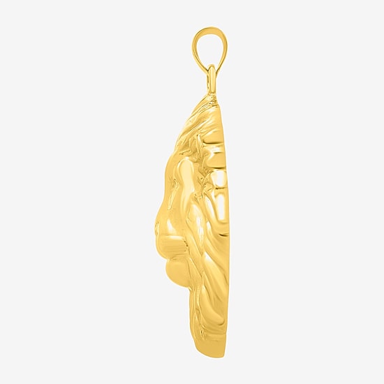 Lion Unisex Adult 14K Gold Pendant