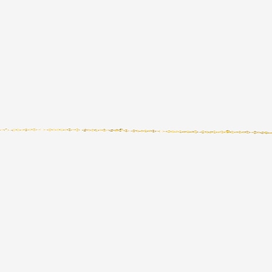 Womens 14K Gold 18 Inch Rolo Chain Necklace