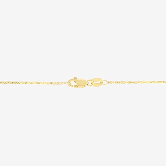 Womens 14K Gold 18 Inch Rolo Chain Necklace