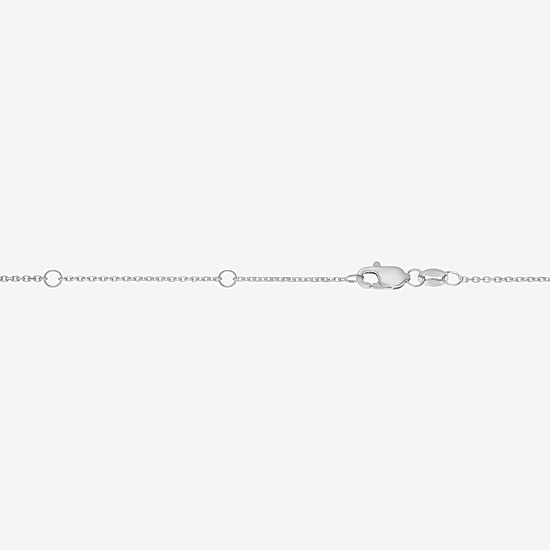 Womens 14K Gold 18 Inch Cable Chain Necklace