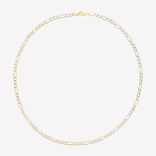 Womens 14K Gold 18 Inch Rope Chain Necklace