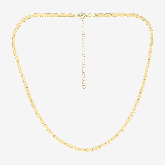 Unisex Adult 14K Gold 18 Inch Chain Necklace