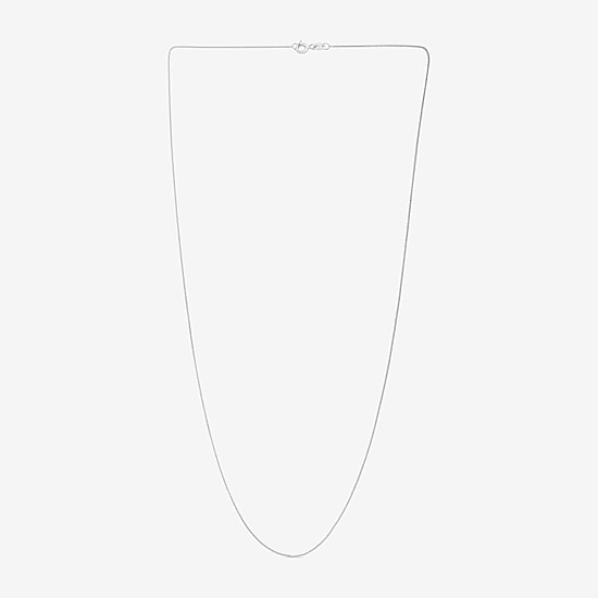 Womens 14K Gold 18 Inch Wheat Chain Necklace