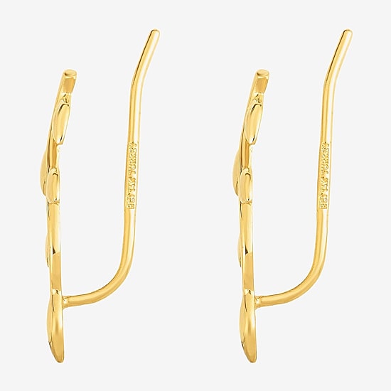 Gold Addiction 14K Gold 20mm Stud Earrings