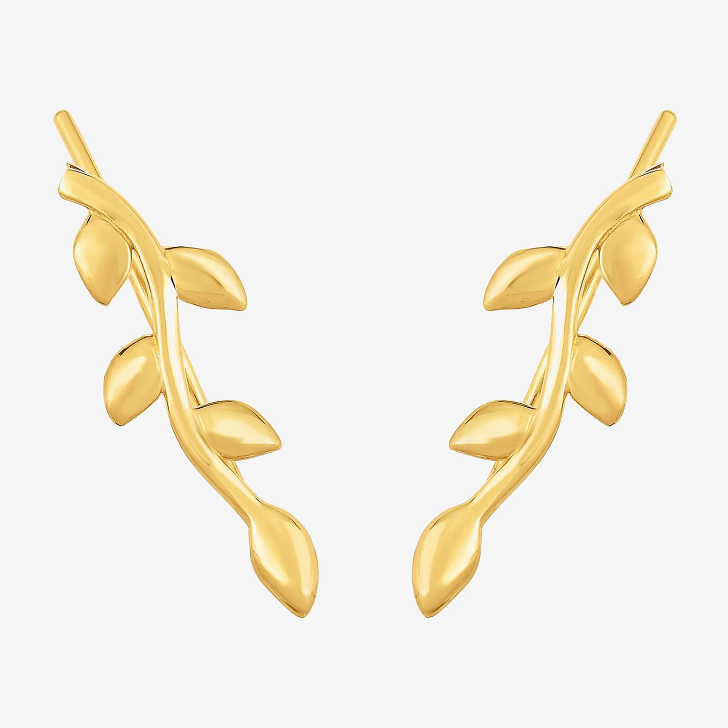 Gold Addiction 14K Gold 20mm Stud Earrings
