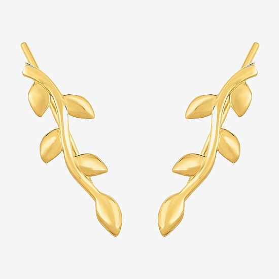 Gold Addiction 14K Gold 20mm Stud Earrings
