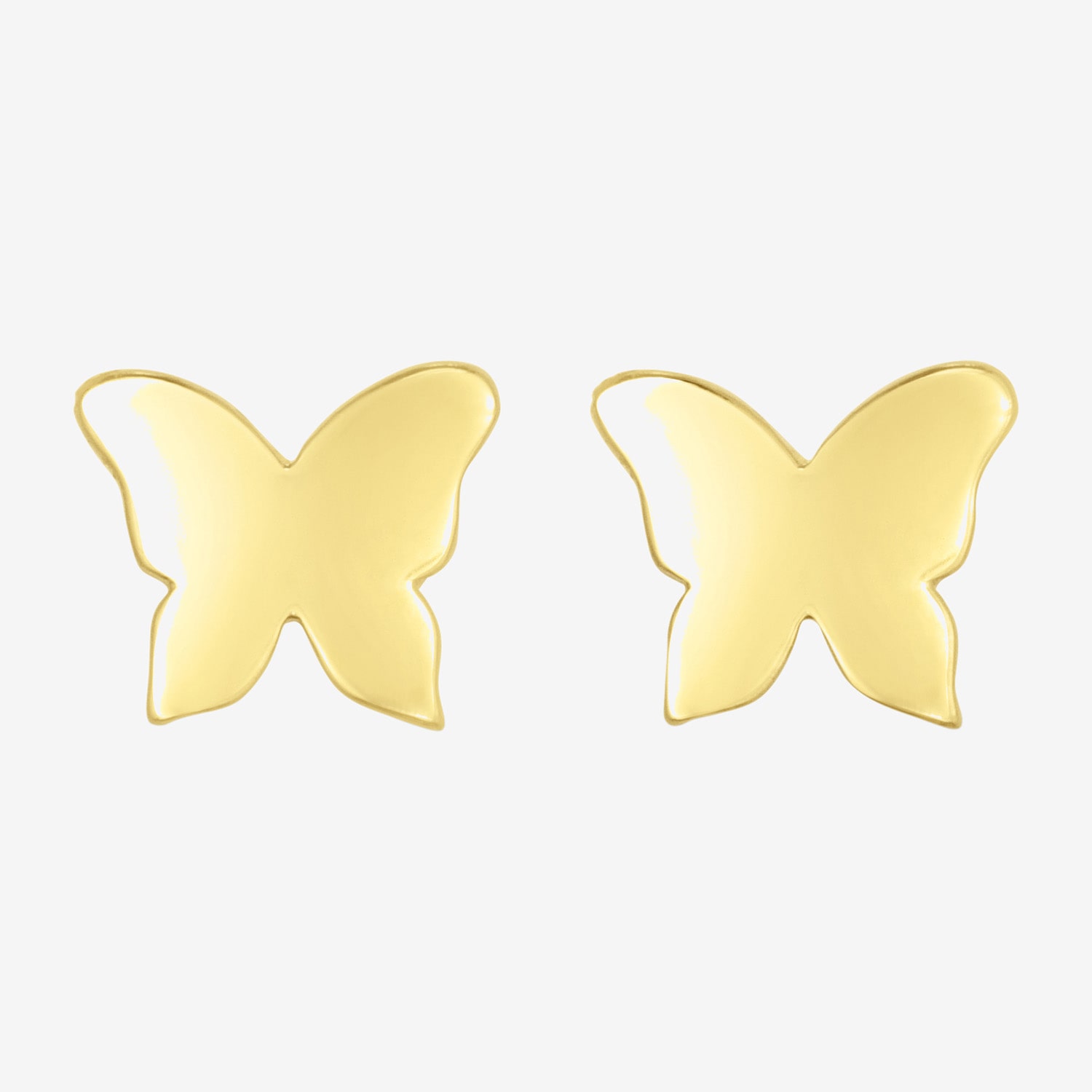 Gold Addiction 14K Gold 5.6mm Stud Earrings