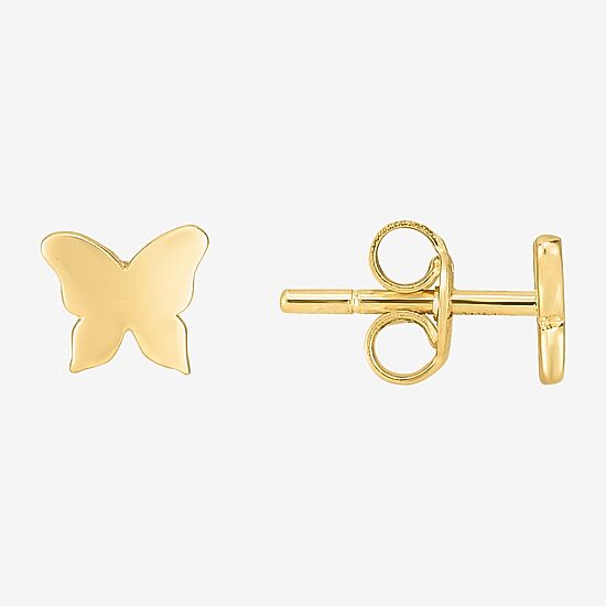 Gold Addiction 14K Gold 5.6mm Stud Earrings