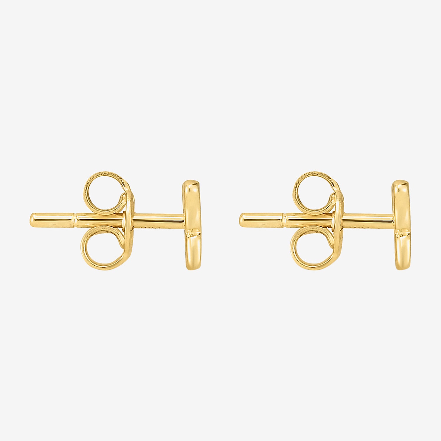 Gold Addiction 14K Gold 5.6mm Stud Earrings