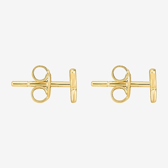 Gold Addiction 14K Gold 5.6mm Stud Earrings
