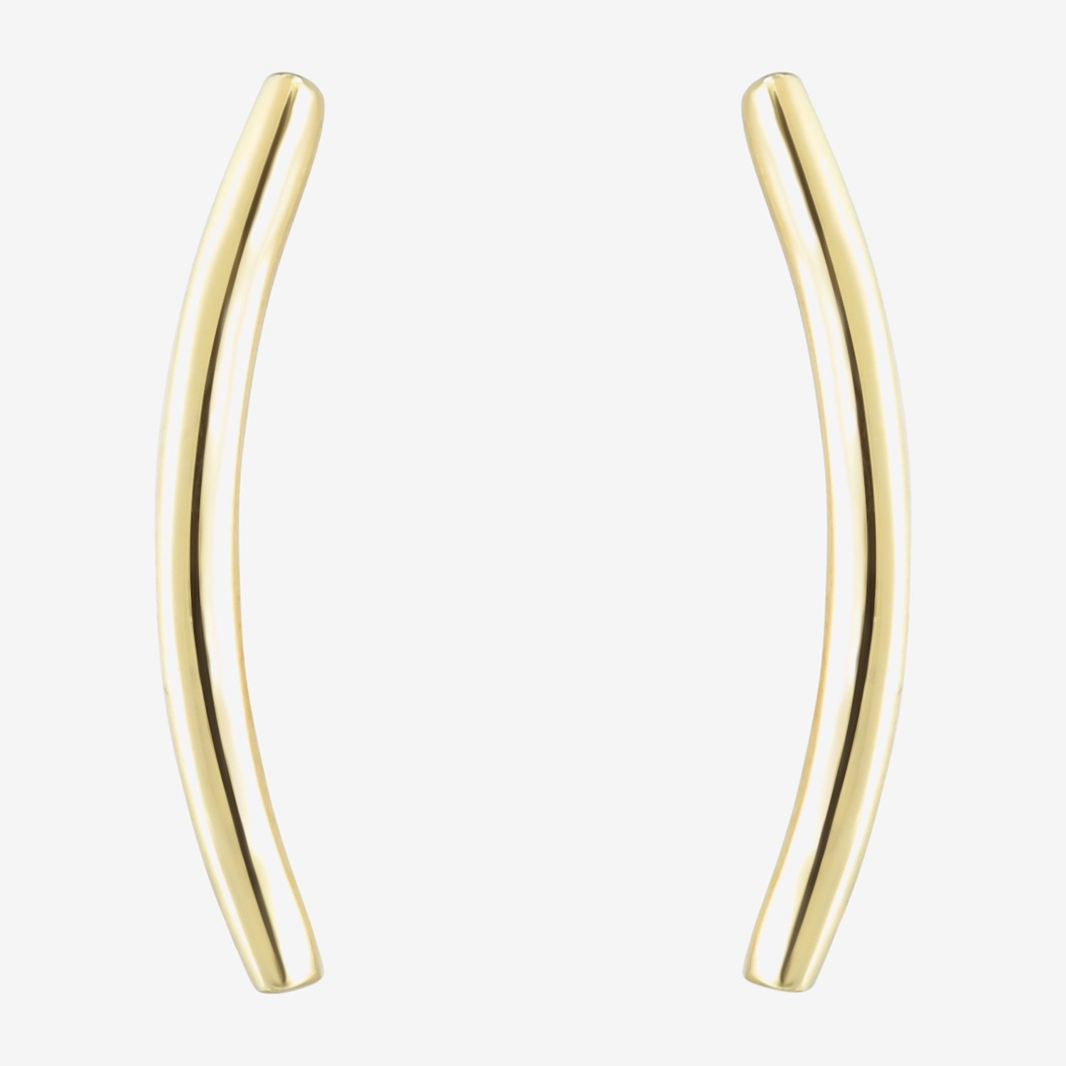 Gold Addiction 14K Gold 15mm Stud Earrings