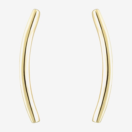 Gold Addiction 14K Gold 15mm Stud Earrings