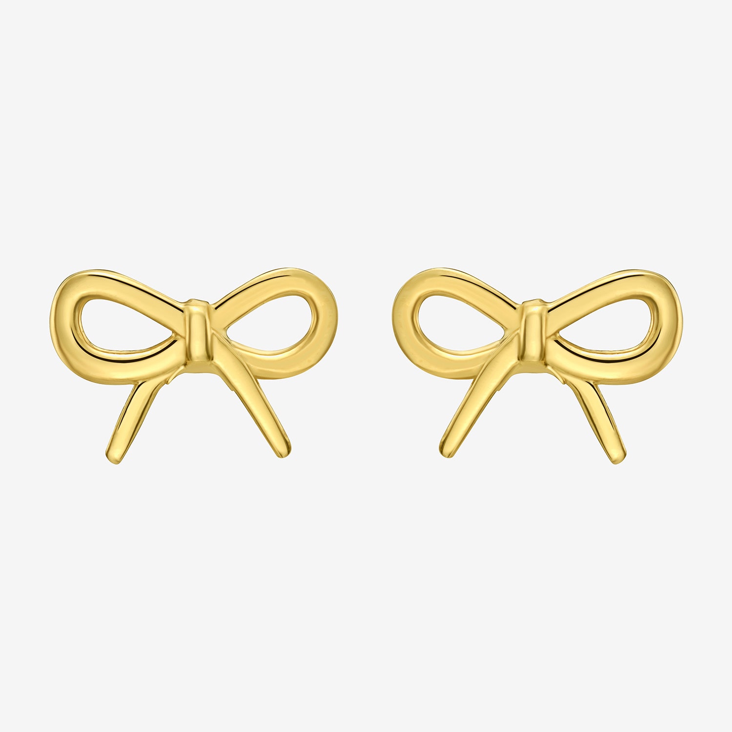 14K Gold 7.8mm Stud Earrings
