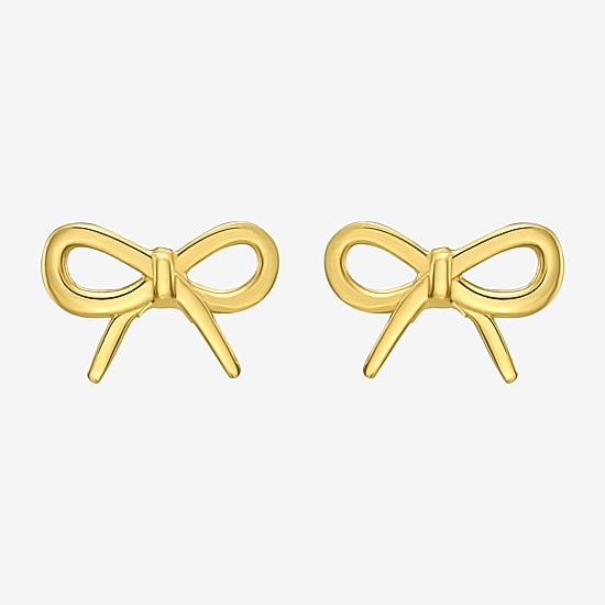 14K Gold 7.8mm Stud Earrings