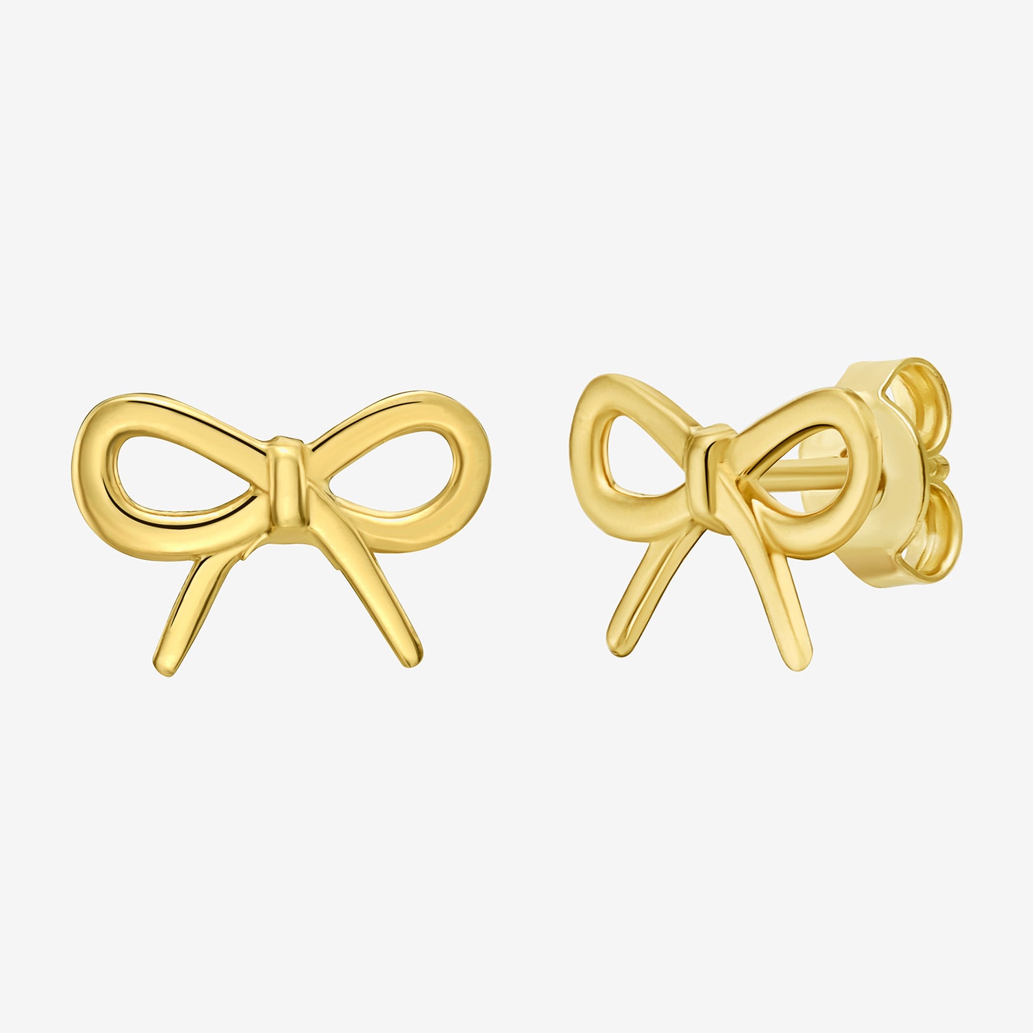14K Gold 7.8mm Stud Earrings