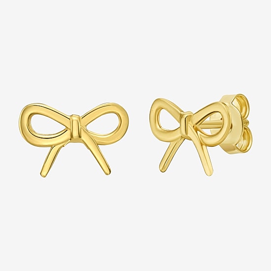 14K Gold 7.8mm Stud Earrings