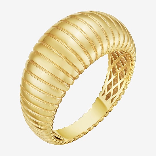 Womens 9.5MM 14K Gold Band