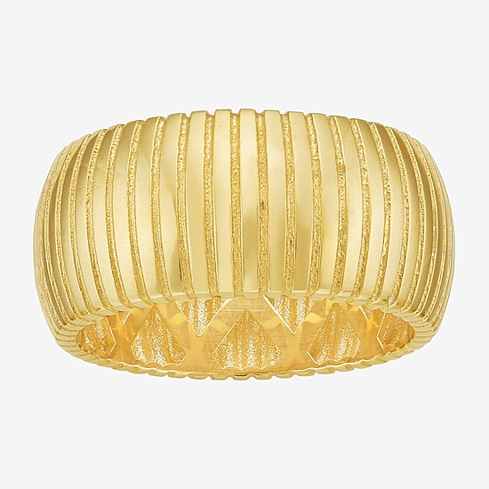 Womens 10MM 14K Gold Band