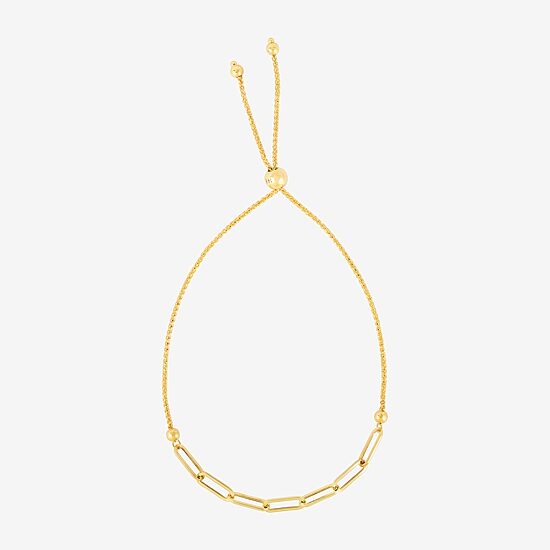 Gold Addiction Womens 14K Gold 9 1/4 Inch Wheat Chain Bracelet