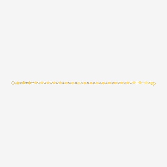 Womens 14K Gold 18 Inch Chain Necklace