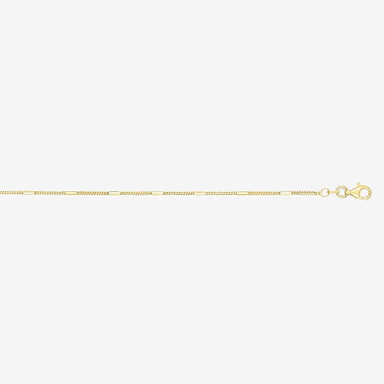 Womens 14K Gold 18 Inch Chain Necklace