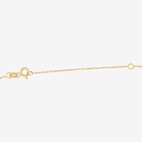 Gold Addiction Womens 14K Gold 18 Inch Pendant Necklace