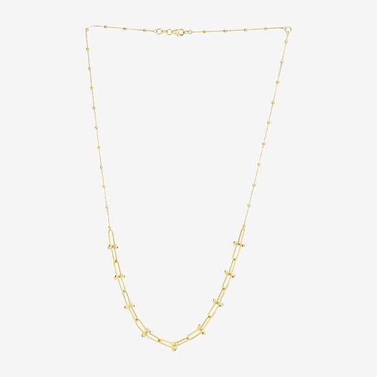 Gold Addiction Unisex Adult 14K Gold 18 Inch Chain Necklace