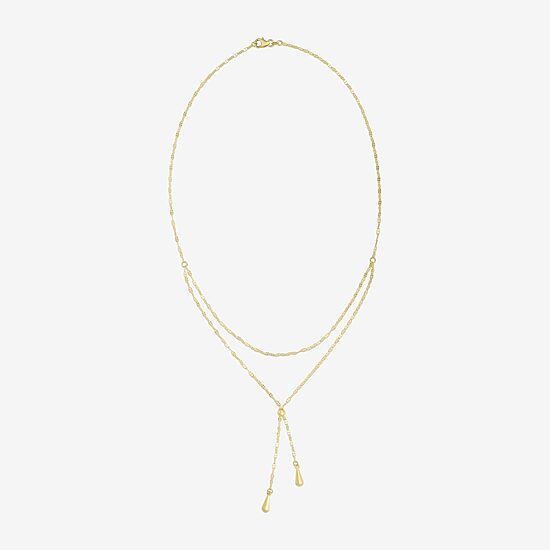 Gold Addiction Unisex Adult 14K Gold 17 Inch Chain Necklace