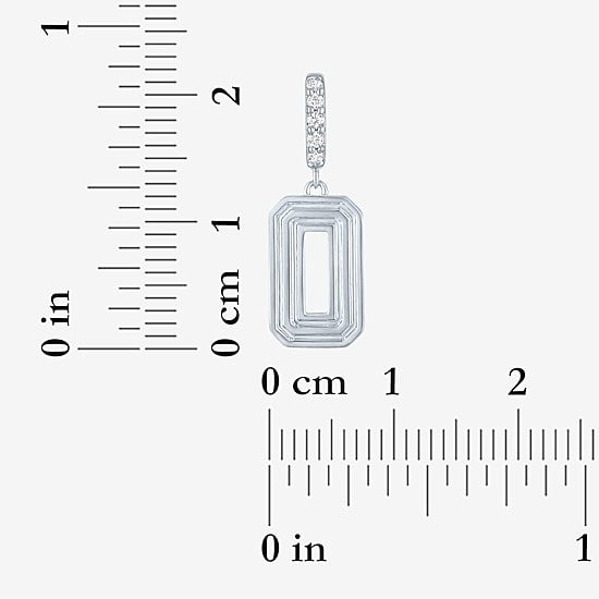 Charmed by Diamond Addiction Number (G-H / Si2-I1) Womens Diamond Accent Lab Grown White Diamond Sterling Silver Pendant