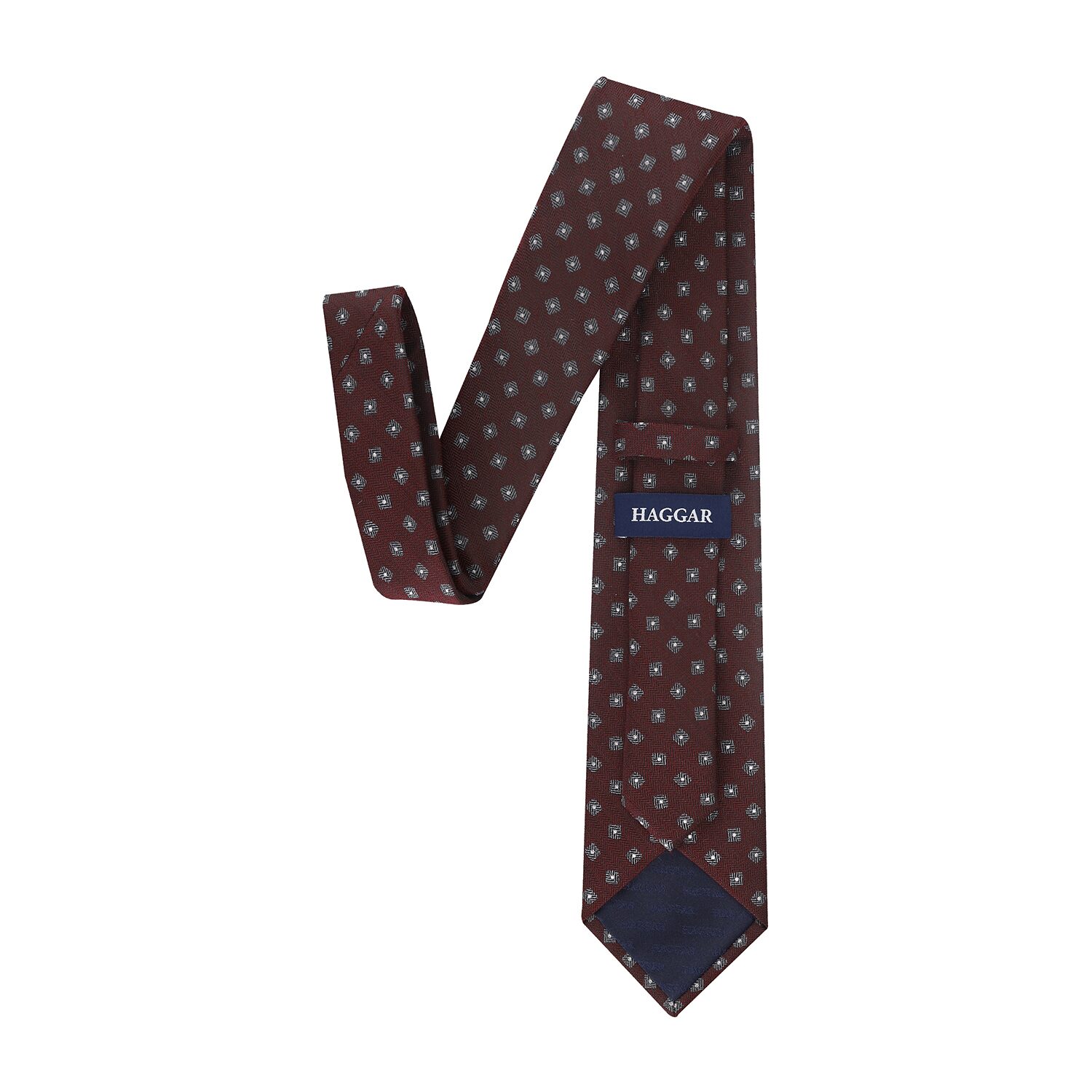 Haggar Brookfield Geo Tie Geometric